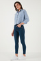 Regular Fit Striped Chest Pocket Textured Shirt Shirt 6772870 - 3