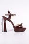Roclas Series Stone Buckle Heeled Women's Evening Dress Shoes - 3