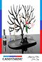 Deer Design Jewelry Stand Multipurpose Organizer Organizer Ring Earrings Necklace Jewelry Organizer Black - 4