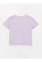 Crew Neck Printed Short Sleeve Girl's T-Shirt (S4) - 2