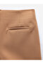 Regular Fit Single Pocket Detailed Mini Short Skirt - 6