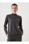 Nevavm with a Difference Stand Collar Women's T-Shirt