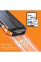 Solar Power Bank 10000mAh, IP65, 10W Qi, 20W USB-C, QC 3.0, 300lm LED Light - 6