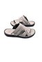 Genuine Leather Orthopedic Massage Men's Slippers - 4