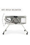 3 - IN - 1 Baby Cot / Cradle w / Mosquito net & Wheels - Dark Grey - 6