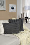 Striped Punch Pattern 2-Piece Decorative Throw Pillow Cover