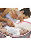 6 - in - 1 Cozy Rocker Bassinet with Wheels, Awning & Mosquito net - Pink - 4