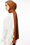 Emerald Selis Pattern Double Sided Shawl Cinnamon - 3