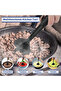 LMETJMA Meat Chopper Premium Heat Nylon Resistant Meat Masher Hamburger Chopper Potato Beef Smash... - 4