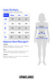 Hanne Women's Organic Cotton Lycra Crew Neck Crop White Bustier - 6