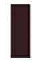 Marrakech Pattern Double Sided Shawl Black-Claret Red - 5