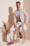 Regular Fit 6 Drop Single Slit Blazer Jacket Men's Jacket Nipoye - 3