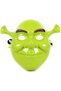 Delux Series Joke Material Gift for a Friend Costume Accessory Green Shrek Mask 21X25 cm - 2