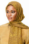 Mayra Desen Double-Sided Shawl Bitter Brown-Hardal - 2