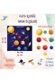 Wooden Solar System Planets Educational Toy Find Plug and Plug Cikar Intelligence Teller - 2