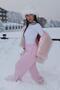 Pink Wide-Leg Women’s Sweatpants MG2279 - 3