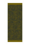 Mayra Pattern Double Sided Shawl Navy Blue-Oil Green - 5