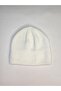KADIN ERKEK UNISEX BASIC BEYAZ TRİKO BERE