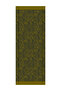 Henna Pattern Double Sided Shawl Navy Blue-Oil Green - 4