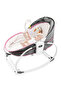 6 - in - 1 Cozy Rocker Bassinet with Wheels, Awning & Mosquito net - Pink