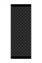 Marrakech Pattern Reversible Shawl Black-Black - 6