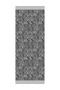 Henna Pattern Double Sided Shawl Black-Black - 6