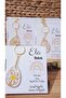 Daisy Card Keychain 10 Pcs Birthday Newborn Gifts - 2