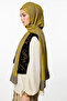 Mayra Desen Double-Sided Shawl Dark Gray-Mustard
