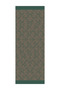 Sahara Pattern Double Sided Shawl Emerald-Apricot - 5