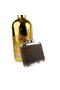 5 oz 150 Cc Hazelnut Brown Crazy Leather Sheathed Handmade Steel Whiskey Hip Flask - 6
