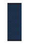 Marrakech Pattern Double-Sided Shawl Black-Indigo - 7