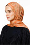 Lavin Pattern Double-Sided Shawl Mink-Cinnamon - 2