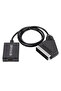 3002 Hdmi إلى Scart Av Video HD محول محول كابل محول - 2