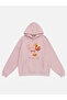 Women's Aperol Spritz Printed Hooded Fleece Oversize Sweatshirt