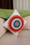Colorful Retro Concept - Handmade Decorative Throw Pillow & Throw Pillow Cover - Interior Without Pillow - 3