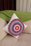 Colorful Retro Concept - Handmade Decorative Throw Pillow & Throw Pillow Cover - Interior Without Pillow - 4