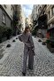 Women's Loose Linen Double Suit - 3