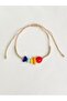 Colorful Fish Glass Murano Adjustable Rope Anklet