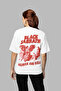 Black Sabbath Heaven and Hell Written Unisex Oversize Music Band T-Shirt