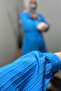 Women's Belt Detail Long Sleeve Hijab Shirt - 2