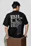 Billie Eilish Design Back Printed Unisex Oversize Singer T-Shirt - 3