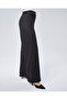 Elastic Trousers with Palazzo Waist - 5
