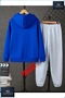 Hooded Children's "Batmanlogo" Printed Tracksuit Set - 2