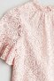 Frill-trimmed lace dress - 2