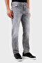Stretch Cotton Slim Fit Jeans Men's Straight Leg Jeans Pants - 4