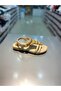 Girl's Beaded Stone Sandals - 2