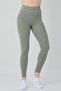 Stitch-Free Knitted High-Waisted Leggings - 2