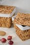 Rita - 2-Piece Multi-Purpose Potato and Onion Basket with Decorative Inner Protected Straw Lids - 5
