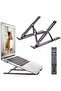 Adjustable Laptop Stand – Portable Aluminum Riser, Foldable & Ventilated for MacBook, HP