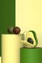 Pawx Catnip Edible Cat Mint Play Ball Toy Ball Toy Cat Licking Ball Avocado - 4